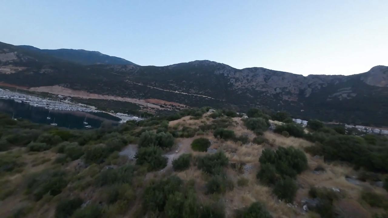 Video thumbnail for Türkiye: DRONE - Turkish fans gather at ancient theater to watch World Cup clash with Paraguay.