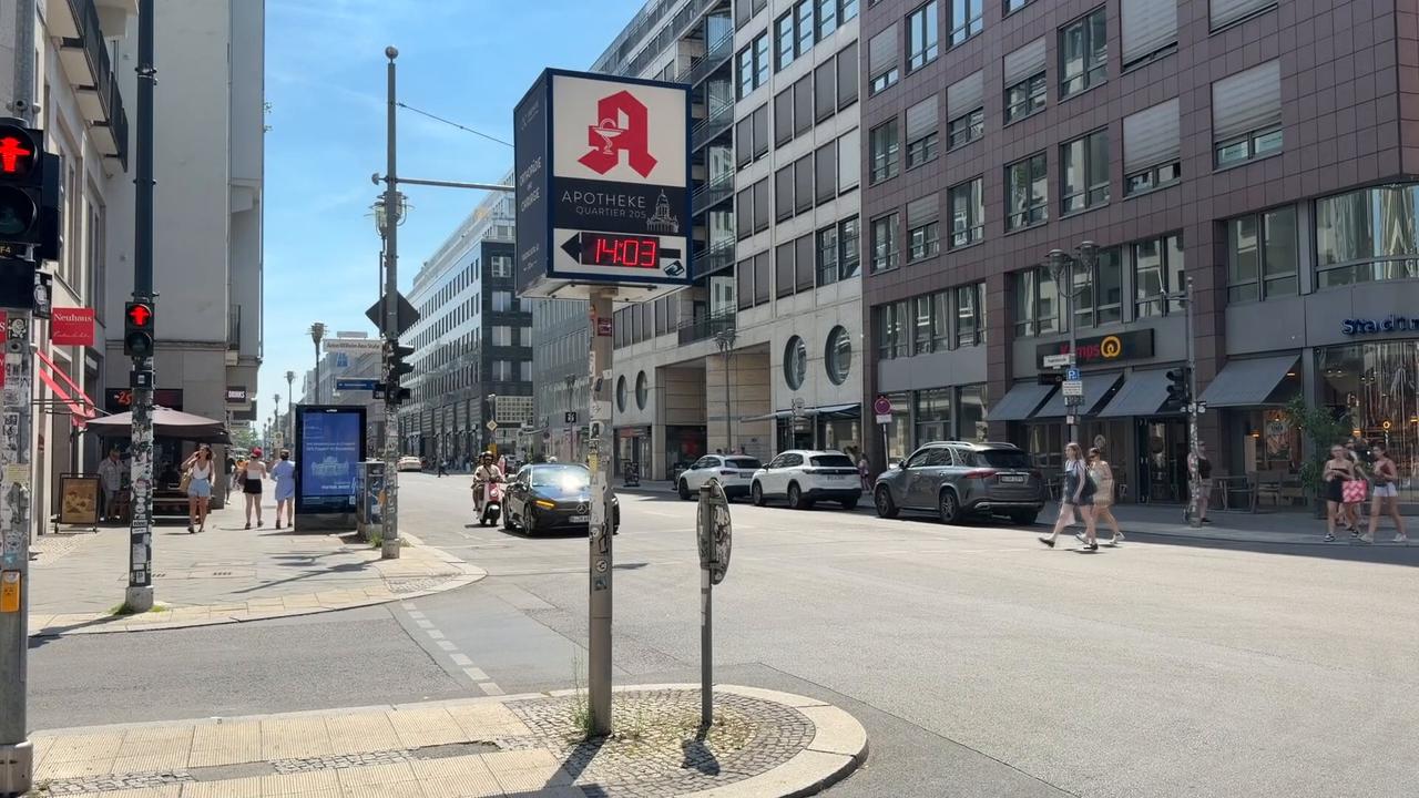 Video thumbnail for Germany: Germany braces for record-breaking heat as temperatures hit 41.3C.
