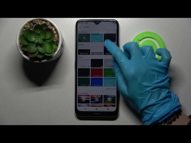 Video thumbnail for How to Customize Theme of Keyboard with Picture in Nokia G50 5G - Pick Keyboard Theme