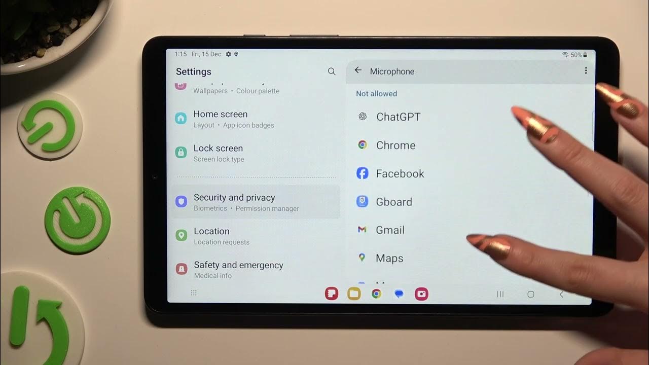 Video thumbnail for How to Change App Permission on SAMSUNG GALAXY TAB A9 – Adjust Apps