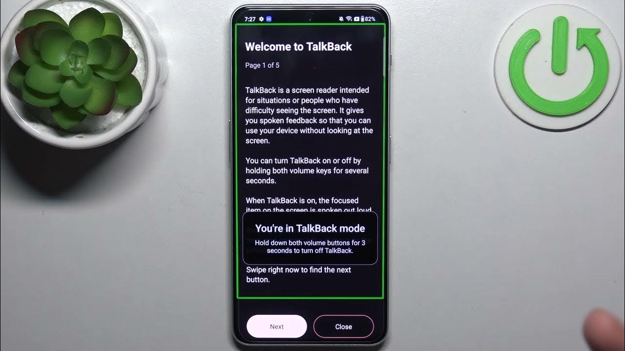 Video thumbnail for How to Enable Talkback Mode on OnePlus Nord N30 - Manage Talkback Feature