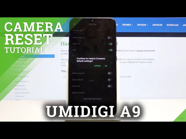 Video thumbnail for How to Reset Camera Settings in UMIDIGI A9 – Restore Camera Defaults