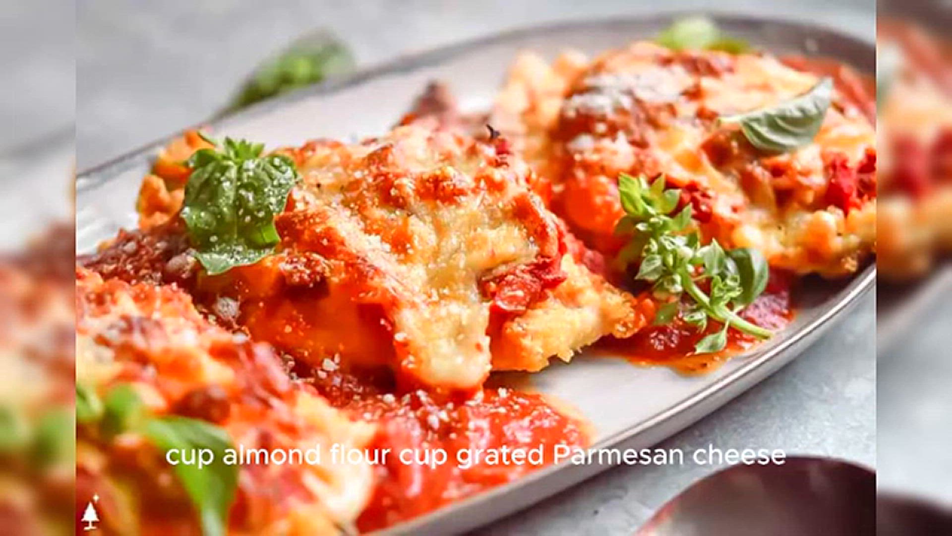 Video thumbnail for Crispy & Cheesy Keto Chicken Parmesan