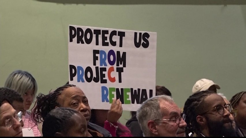 Video thumbnail for Tensions grow over men's shelter coming to Crown Heights
