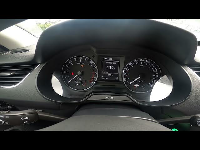 Video thumbnail for How to Find and Reset Travel Time on the Speedometer of Skoda Octavia III ( 2013 – 2020 )
