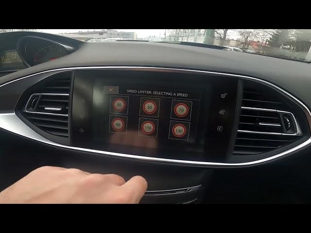 Video thumbnail for How to Enable or Disable Speed Limiter in PEUGEOT 308 II ( 2013 – 2021 )