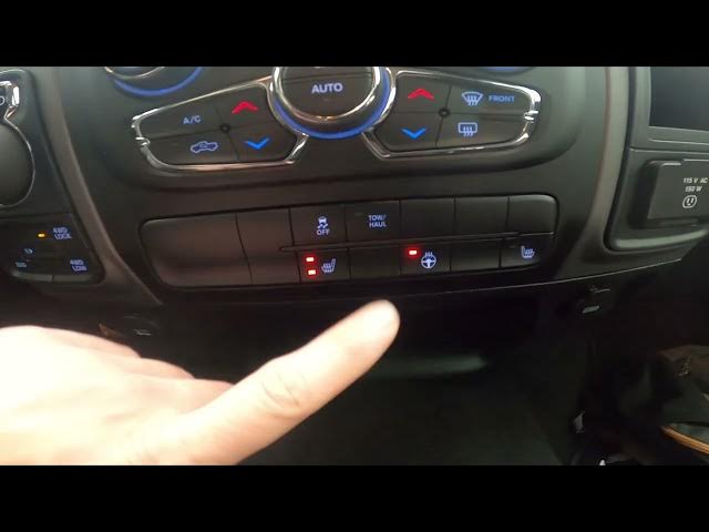 Video thumbnail for How to Enable or Disable Seat Heating in Dodge Ram 1500 II ( 2019 - now ) | Use Seat Heating