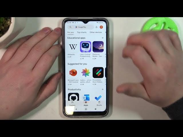 Video thumbnail for Can't Find Games in Google Play Store SOLUTION on NOKIA G22