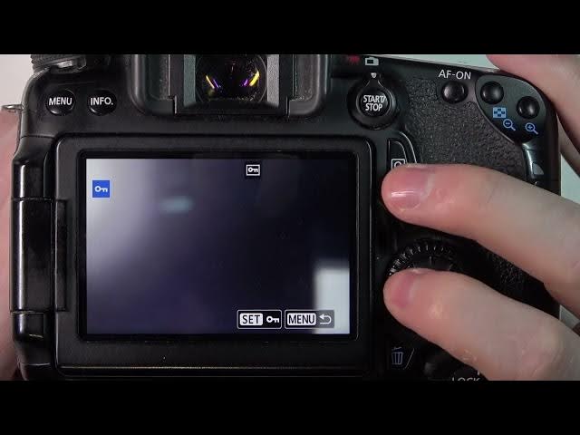 Video thumbnail for How To Put Protection On Images In Canon 70D Camera