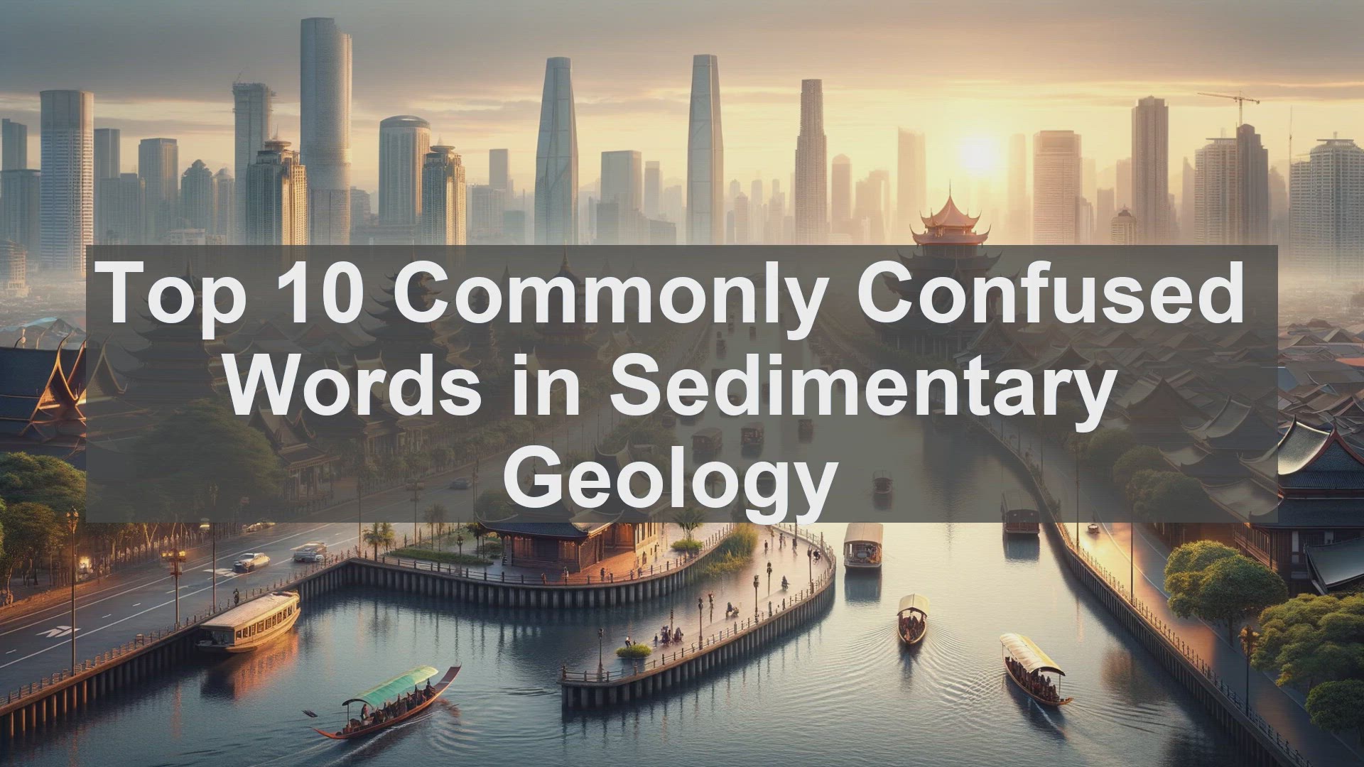 'Video thumbnail for Top 10 Commonly Confused Words in Sedimentary Geology'