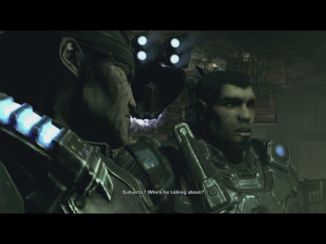 Video thumbnail for Gears of War 2 - Act 3 3-3 Rude Awakening: Turret Controls (Help Dom) "Sounds Like Niles" Cutscene