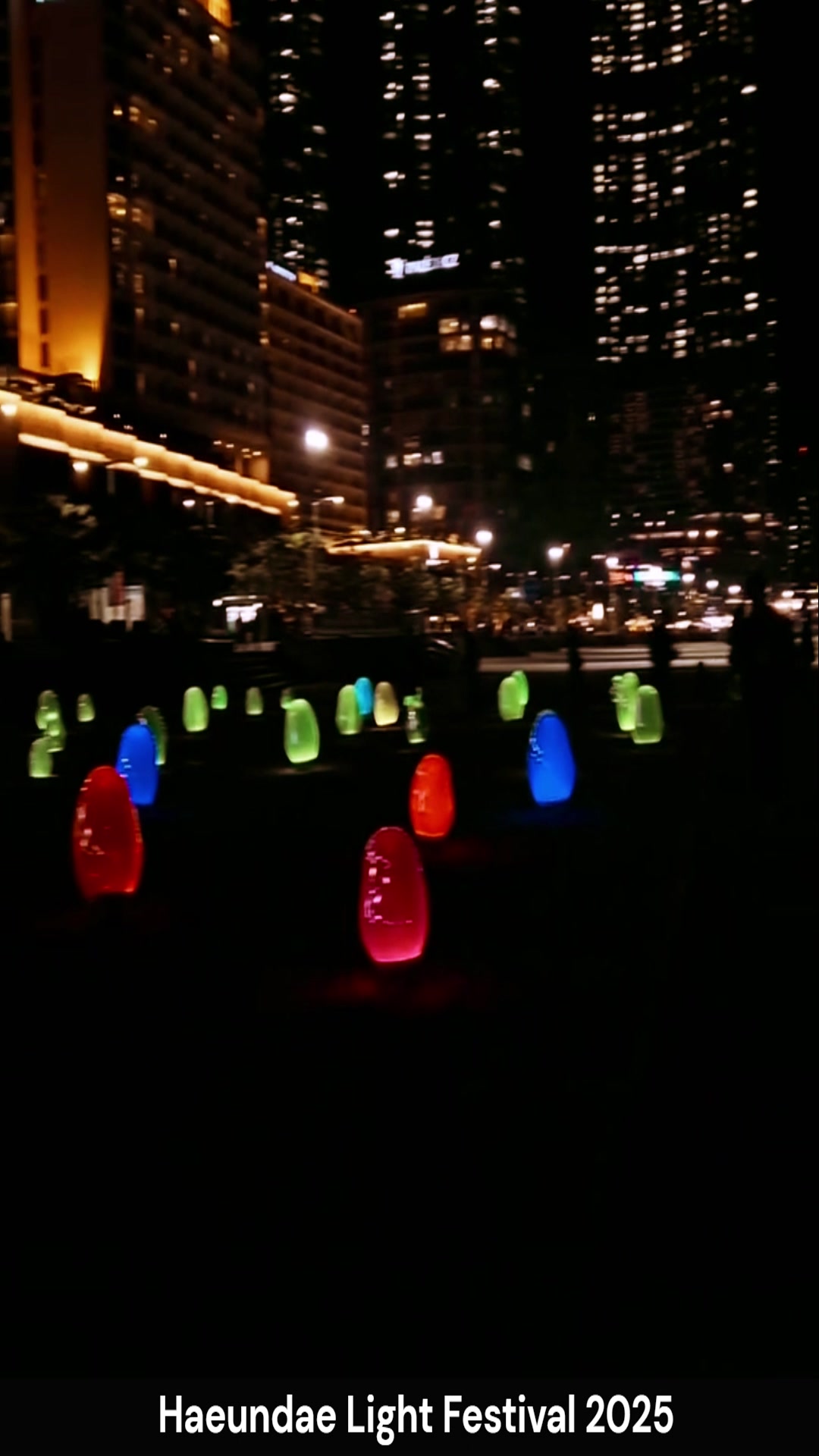 Video thumbnail for ✨🌊 Busan Haeundae Light Festival 2025 starts TODAY! 🎉🔥