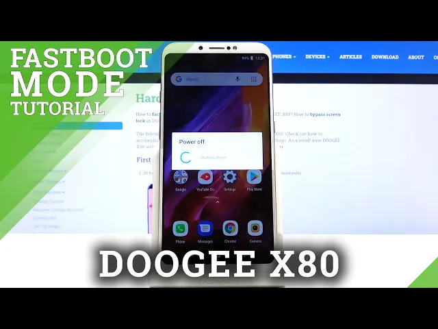 Video thumbnail for How to Activate Fastboot Mode in Doogee X80 - Boot into Android Fastboot