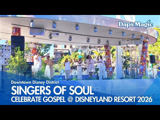 Video thumbnail for Singers of Soul | Celebrate Gospel @ Disneyland Resort 2026 4K