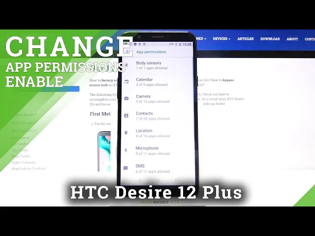 Video thumbnail for How to Manage Apps Permissions on HTC Desire 12 Plus – Change Apps Permissions