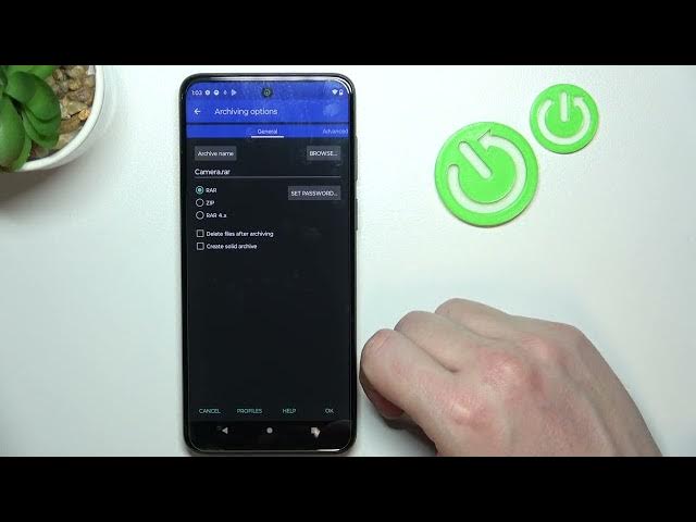 Video thumbnail for How to Pack Files Into RAR & ZIP Archives on Motorola Moto G53 / RAR App
