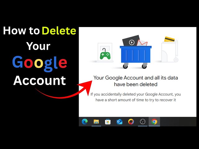 'Video thumbnail for How to Delete Google Account | How to Delete Gmail Account | How to Delete Gmail Account Permanently'