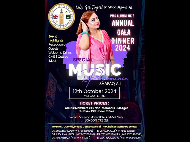 Video thumbnail for Let’s Get Together Once Again at the ANNUAL GALA DINNER 2024