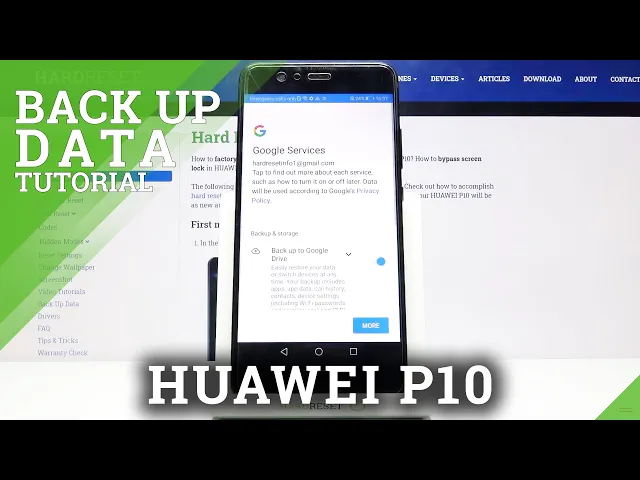 Video thumbnail for How to Enable Google Backup in HUAWEI P10 – Create Google Backup Account
