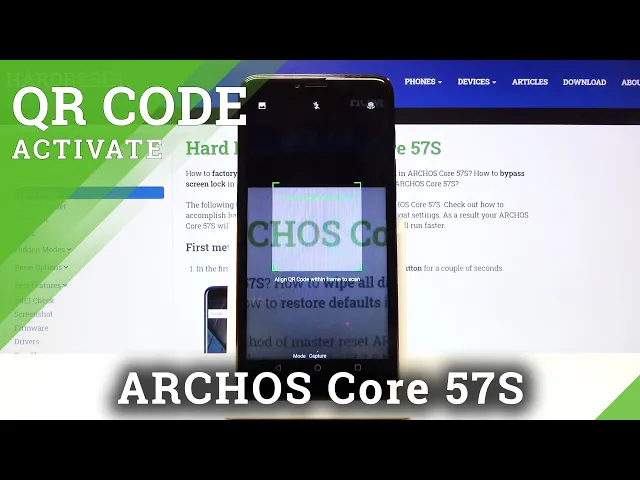Video thumbnail for How to Allow Camera in ARCHOS Core 52S to Scan QR Codes