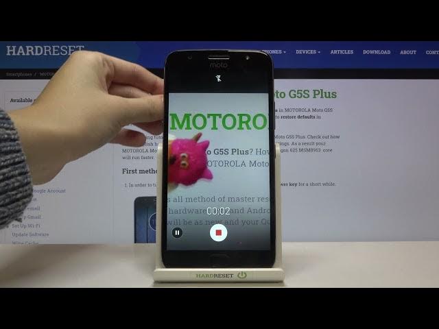 Video thumbnail for How to Find Slow Motion Feature on MOTOROLA Moto G5S Plus – Camera Options