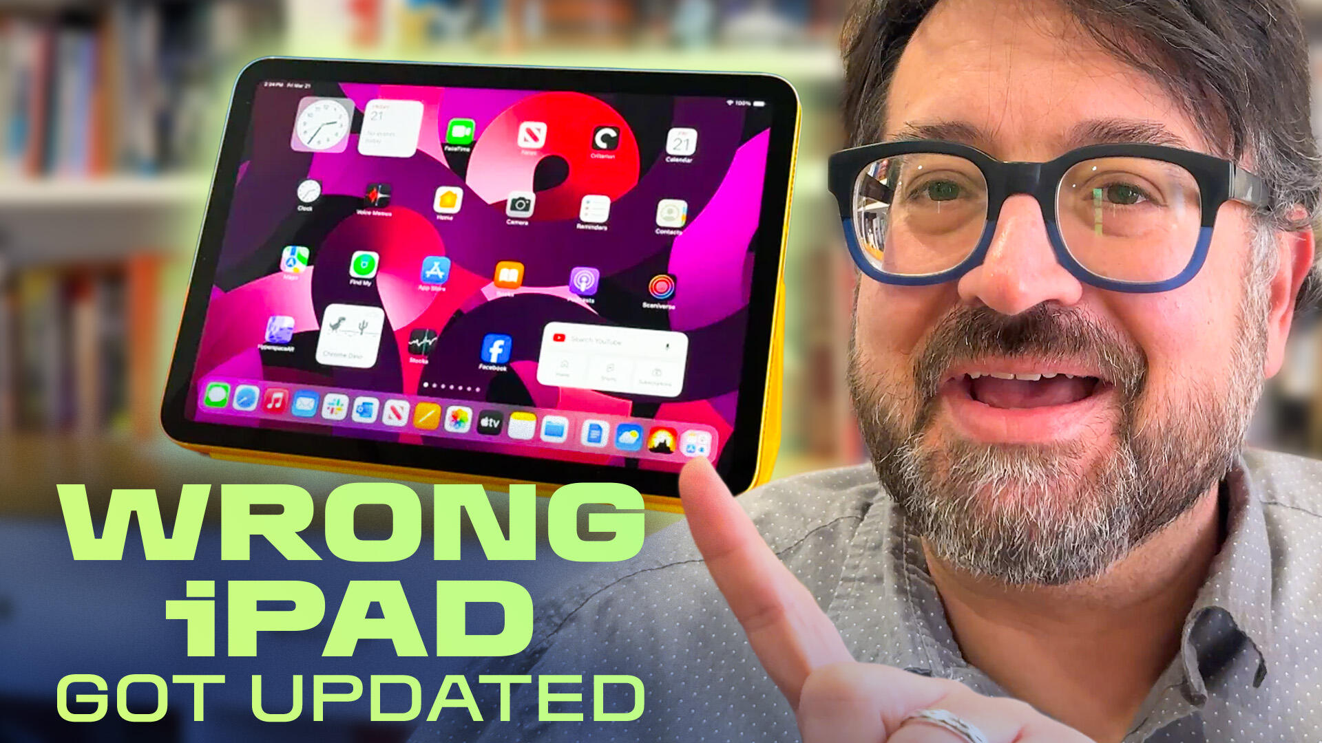 Video thumbnail for iPad Got an Update, But Not the One I Wanted