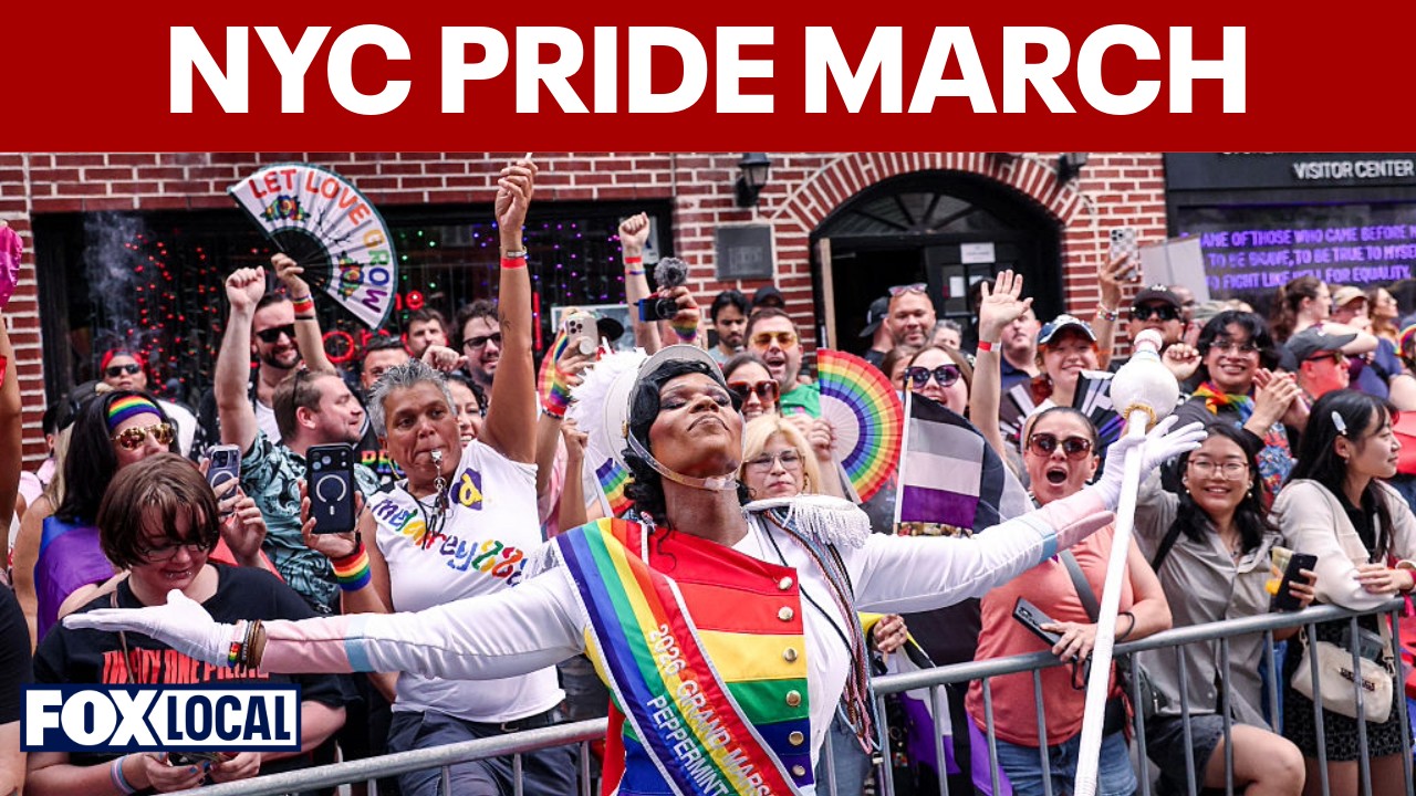 Video thumbnail for New York City hosts annual Pride March