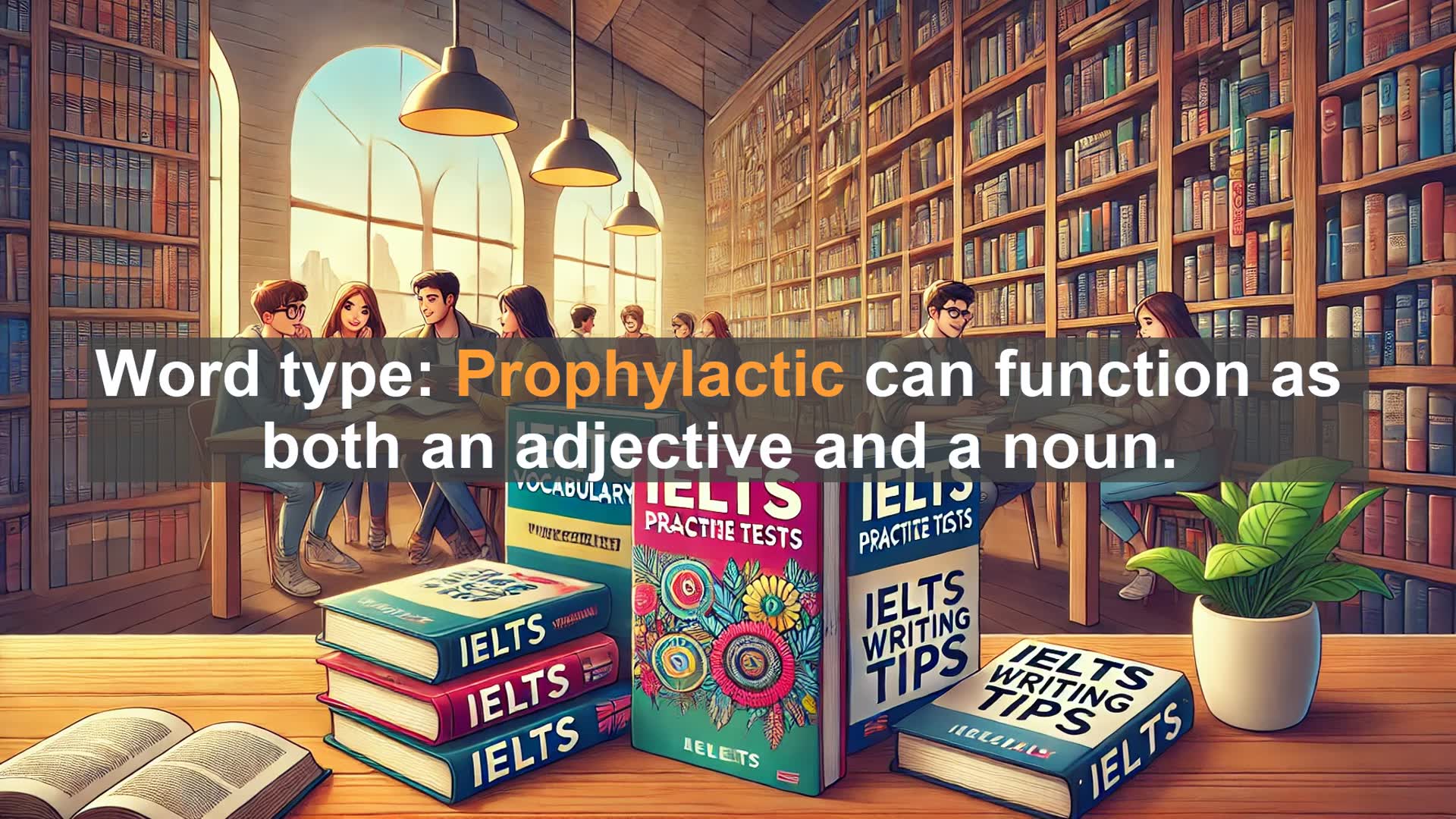 'Video thumbnail for 2000 Must Know IELTS 9.0 Vocabulary - Prophylactic: Boost Your IELTS Vocabulary'
