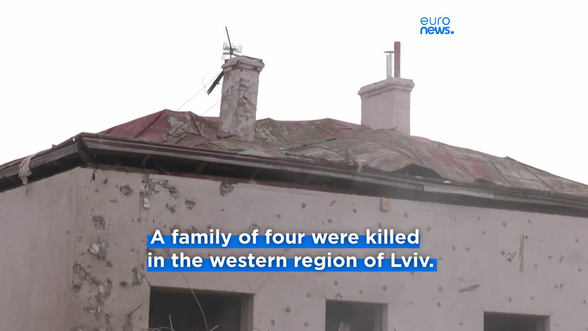 'Video thumbnail for Five people killed in 'combined' Russian attack on Ukraine'