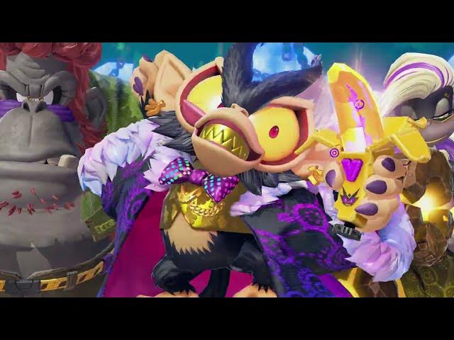 Video thumbnail for Donkey Kong Bananza - Lagoon Layer: Void Kong (All Mine Remote) Grumpy and Poppy Kong Intro Cutscene