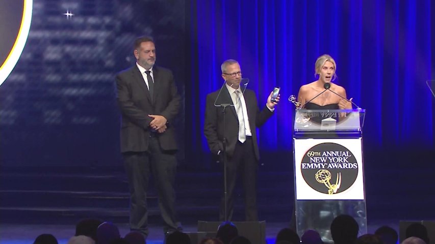 Video thumbnail for News 12 Networks takes home most Emmy Awards in the market