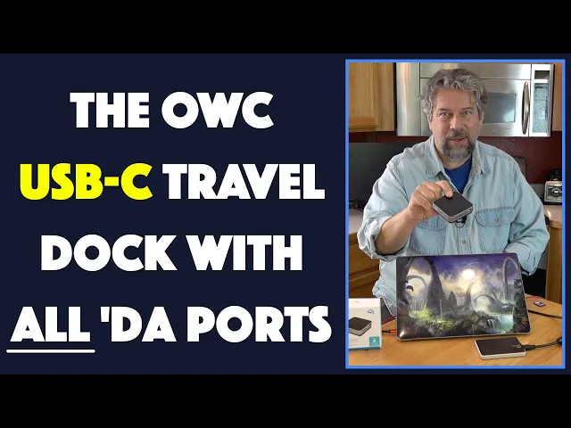 Video thumbnail for OWC USB-C Travel Dock (second generation) -- DEMO & REVIEW