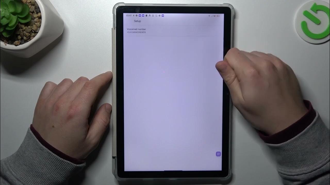 Video thumbnail for How to Set Up Voicemail Number in Blackview Tab 12 Pro – Voicemail Number Option