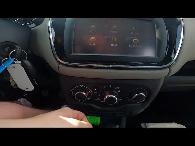 Video thumbnail for How to Change Blowing Direction in Dacia Lodgy ( 2012 – now ) | Adjust Airflow Direction