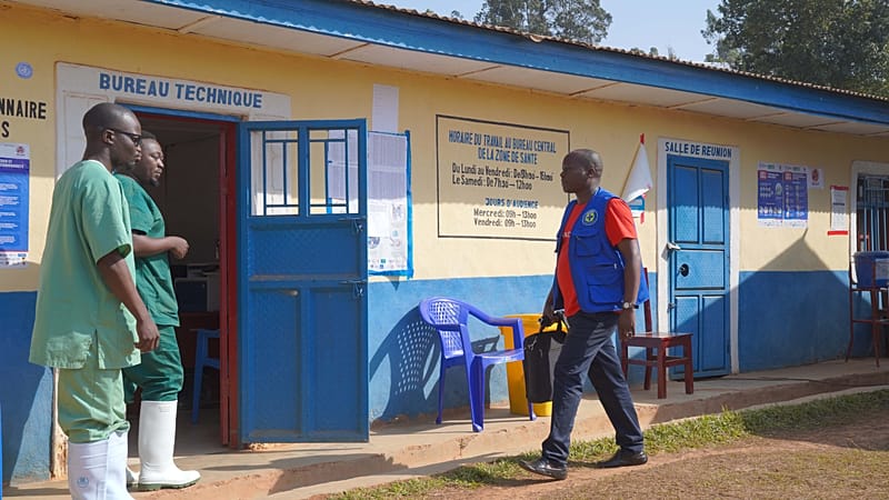 Video thumbnail for Unpaid health workers strike as Congo’s Ebola contact tracing falls behind