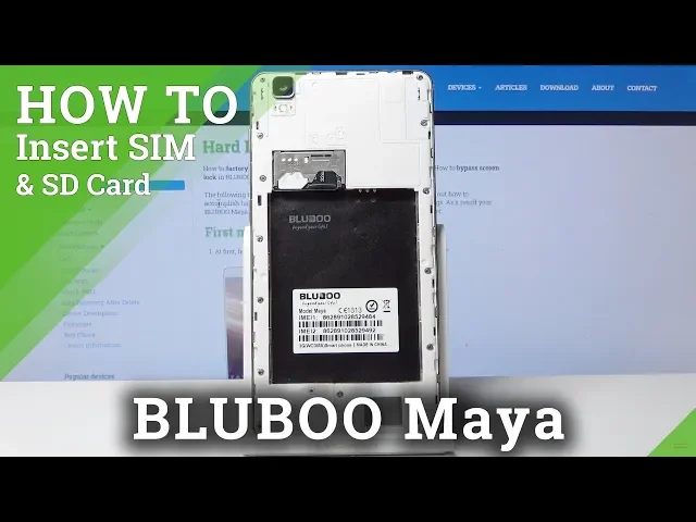 Video thumbnail for How to Install SIM & SD Card in BLUBOO Maya – Insert Micro SIM & Micro SD Card