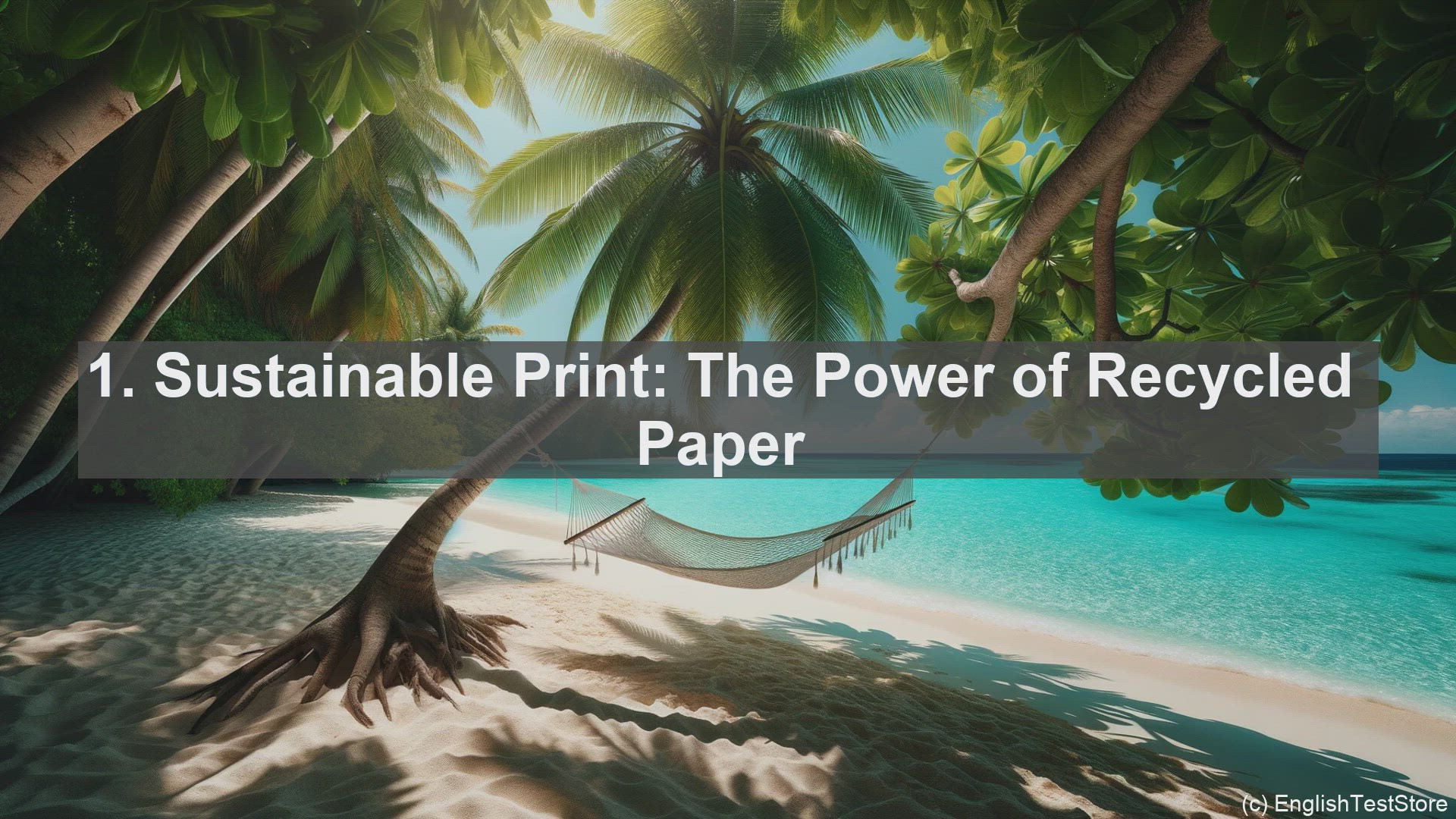 'Video thumbnail for Top 10 Sentences for Understanding Sustainable Print and Digital Media'