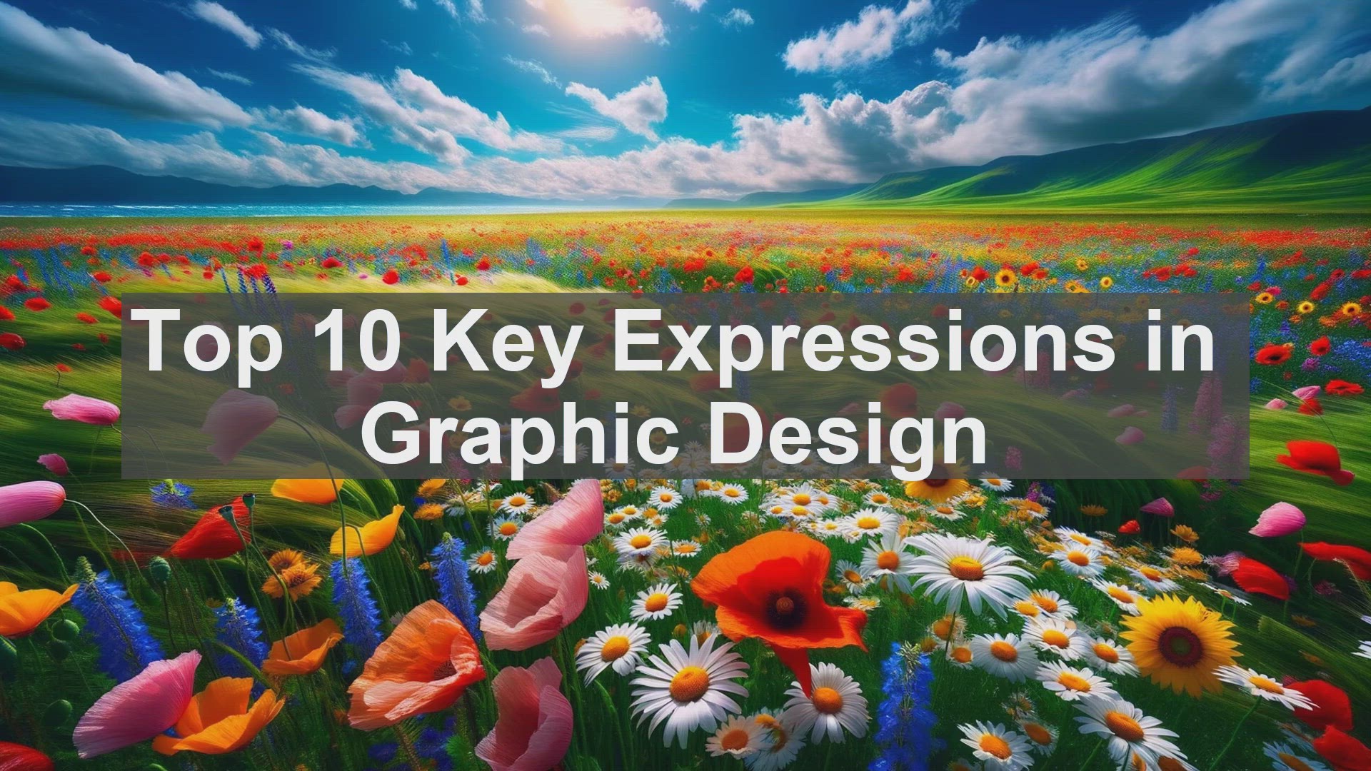 'Video thumbnail for Top 10 Key Expressions in Graphic Design'