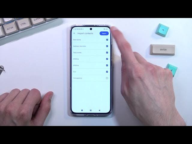Video thumbnail for How to Import Contacts from SIM Card to Internal Storage on XIAOMI 12X