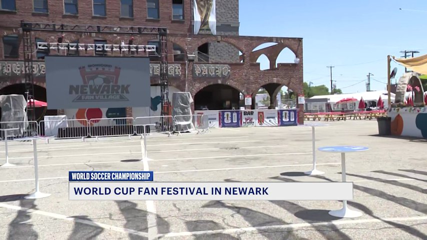 Video thumbnail for Ironbound Fan Village brings World Cup excitement to Newark