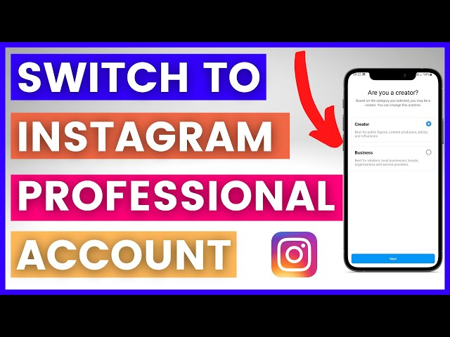 Video thumbnail for How To Switch To A Professional Instagram Account? [in 2025]