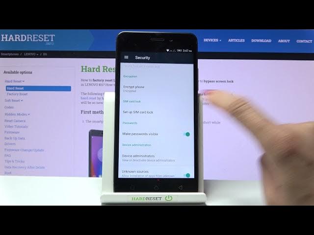 Video thumbnail for How to Change SIM Card PIN on Lenovo K6 – Modify SIM PIN