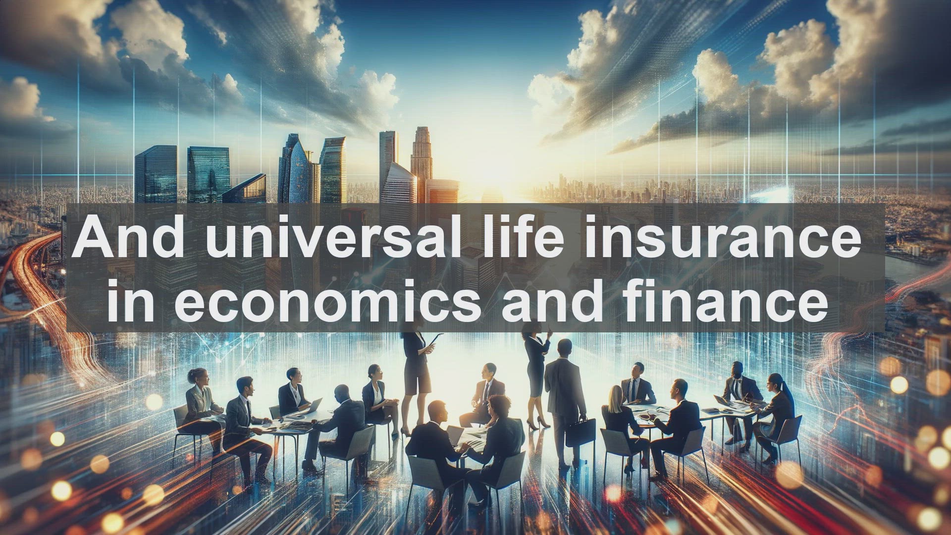 'Video thumbnail for And universal life insurance in economics and finance'