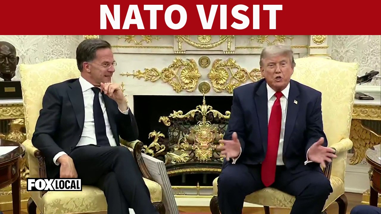 Video thumbnail for FULL: President Trump meets with NATO Secretary General