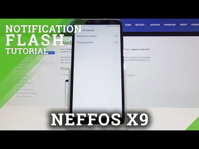 Video thumbnail for How to Activate LED Notifications in NEFFOS X9 - Flash Notifications
