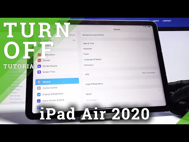 Video thumbnail for How to Shut Down iPad Air 2020 – Power Off