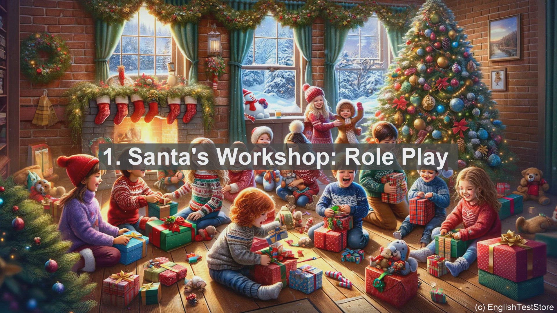 'Video thumbnail for Top 10 Christmas themed English Direct and Indirect Speech Activities for Christmas Day'