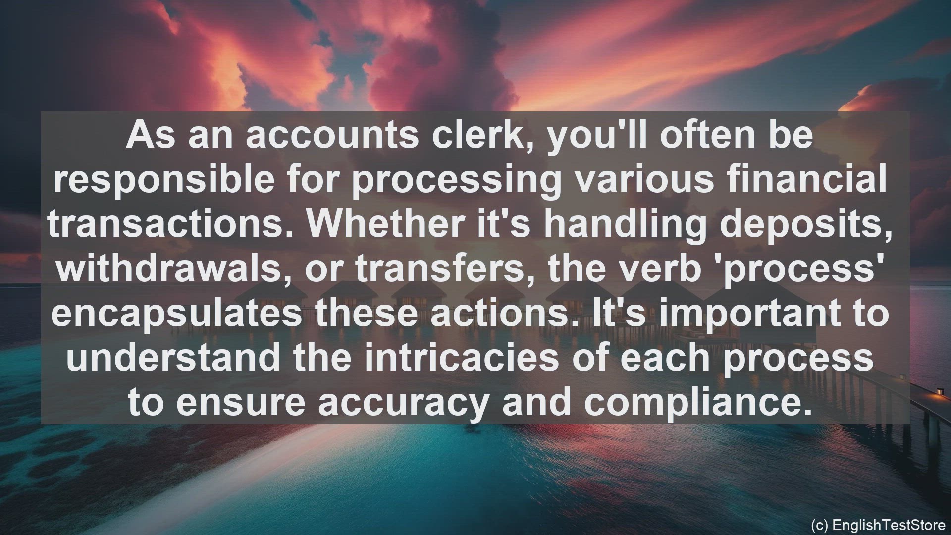 'Video thumbnail for Top 10 English Verbs for New Accounts Clerk Banking'
