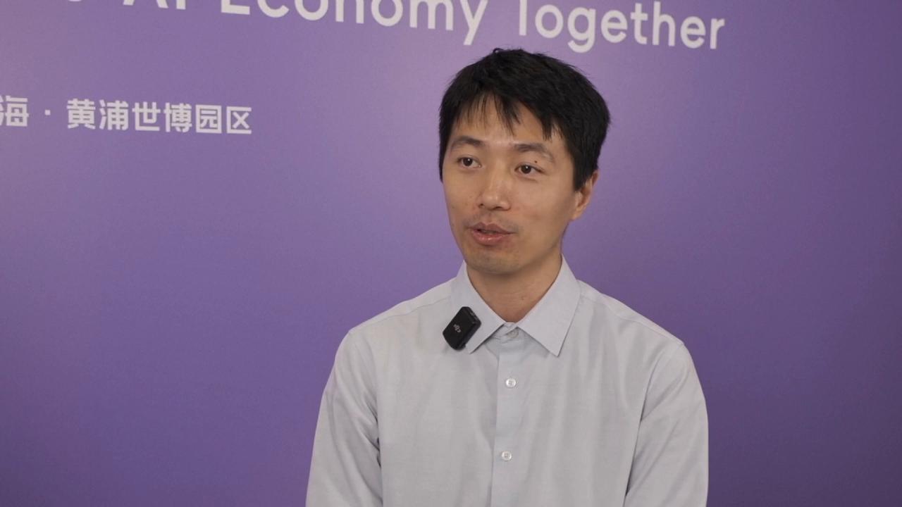 Video thumbnail for China: Practical AI applications, embodied robotics take center stage at Shanghai's Inclusion Conference.