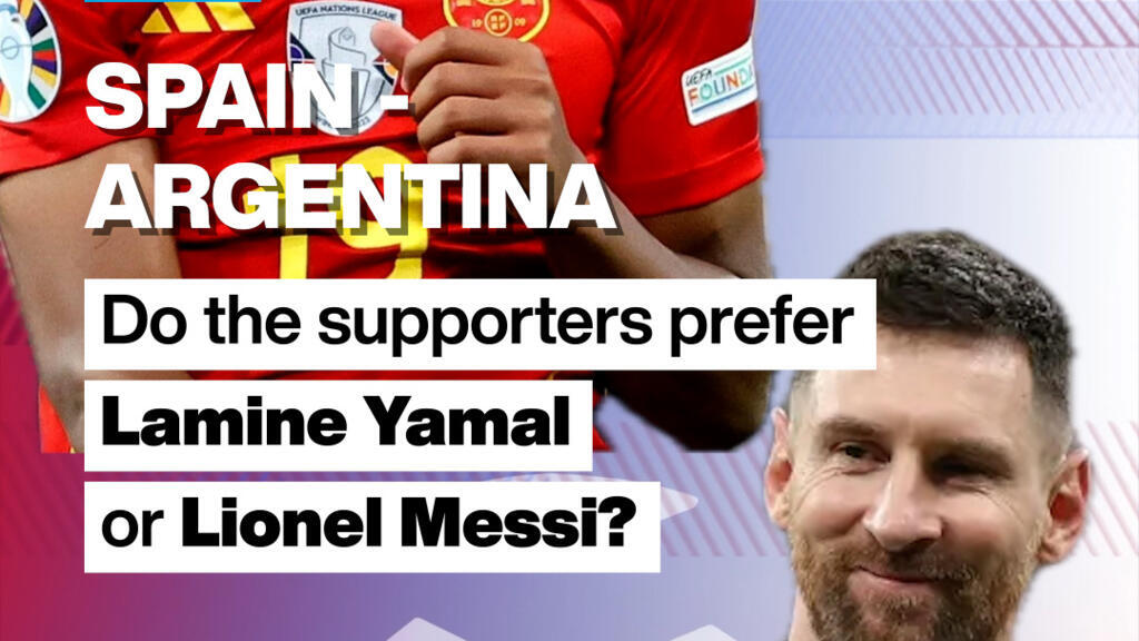 Video thumbnail for World Cup 2026: Do supporters prefer Lamine Yamal or Lionel Messi?